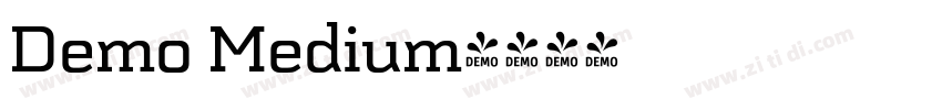 Demo Medium字体转换 Demo Medium字体转换